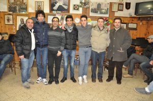da sx presidente salvatore la paglia vito la paglia maestro vincenzo grimaldi carlo passaro alessandro pampinella salvatore rizzo e giuseppe tolentino